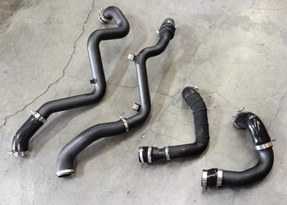 HPS Performance HPS Intercooler Hot Charge Pipe and Cold Side, 2016-2018 Ford Focus RS 2.3L Turbo