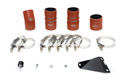 HPS Performance Products HPS Hot & Cold Side Charge Pipe with CAC Hose Intercooler Boots, 03-07 Ford F250 Superduty Powerstroke 6.0L Diesel Turbo