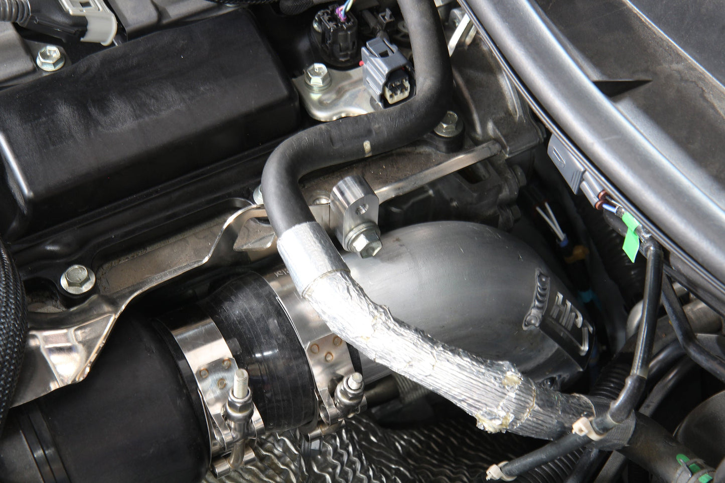 HPS Performance Products HPS Intercooler Hot Charge Pipe with Silicone Boots 16-17 Lexus RC200t RC Turbo 2.0L , 17-122