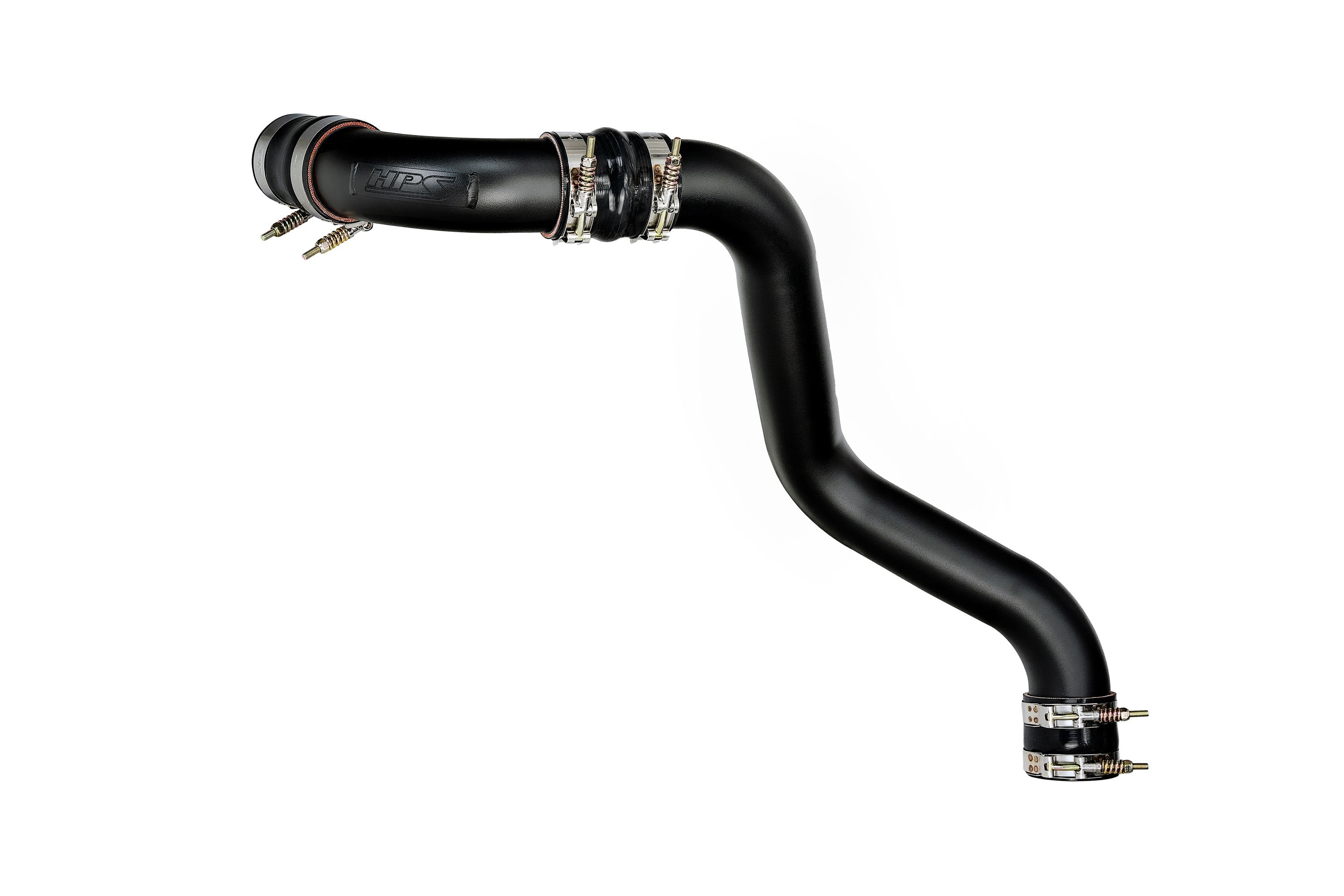 HPS Intercooler Charge Pipe Hot Side, 2017-2019 Chevy Silverado 2500 HD Duramax 6.6L V8 Diesel Turbo L5P, 17-146
