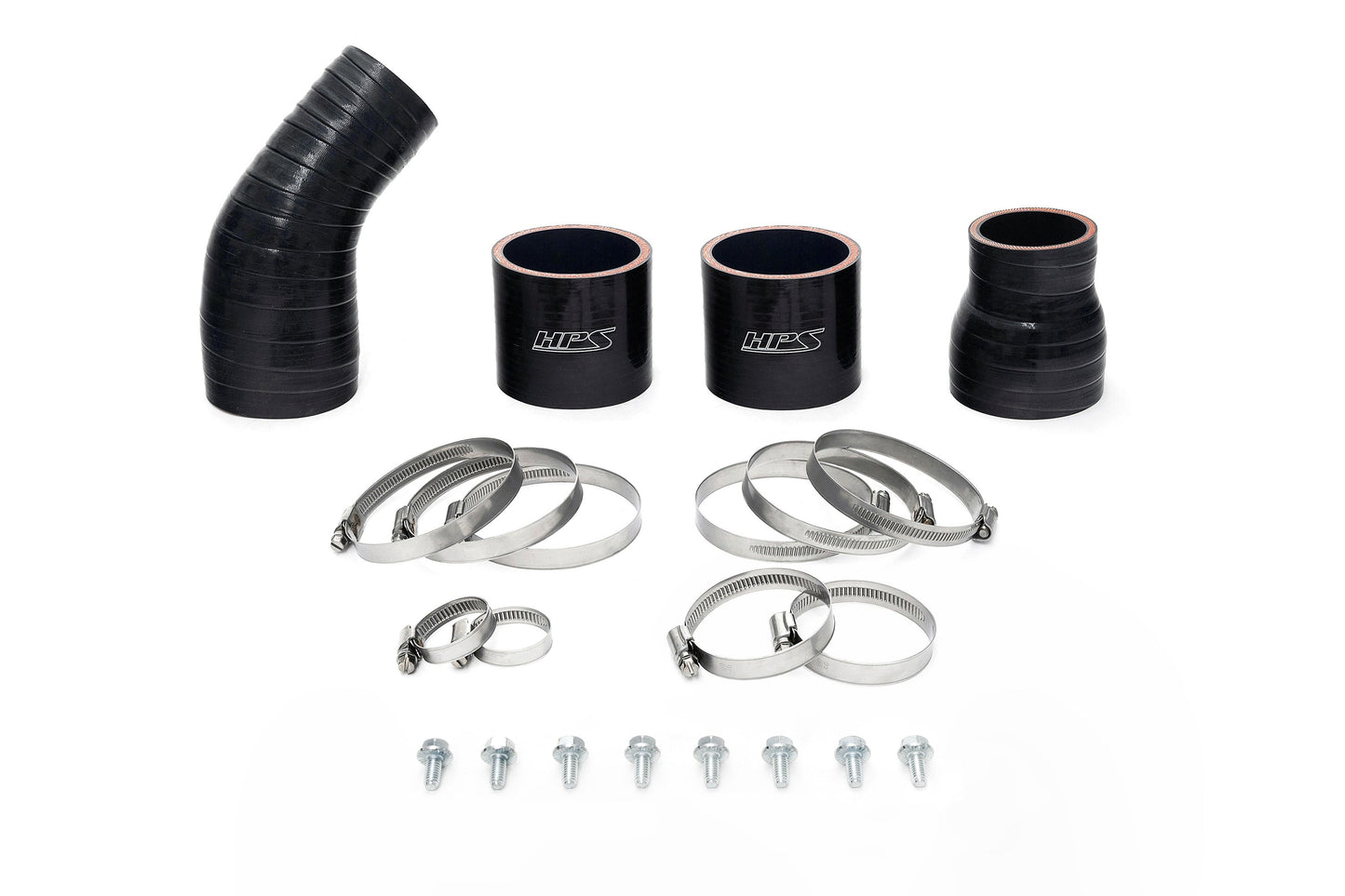 HPS Performance Intercooler Hot Side Charge Pipe, 2022-2024 Toyota Tundra 3.4L V6 Twin Turbo, 17-148