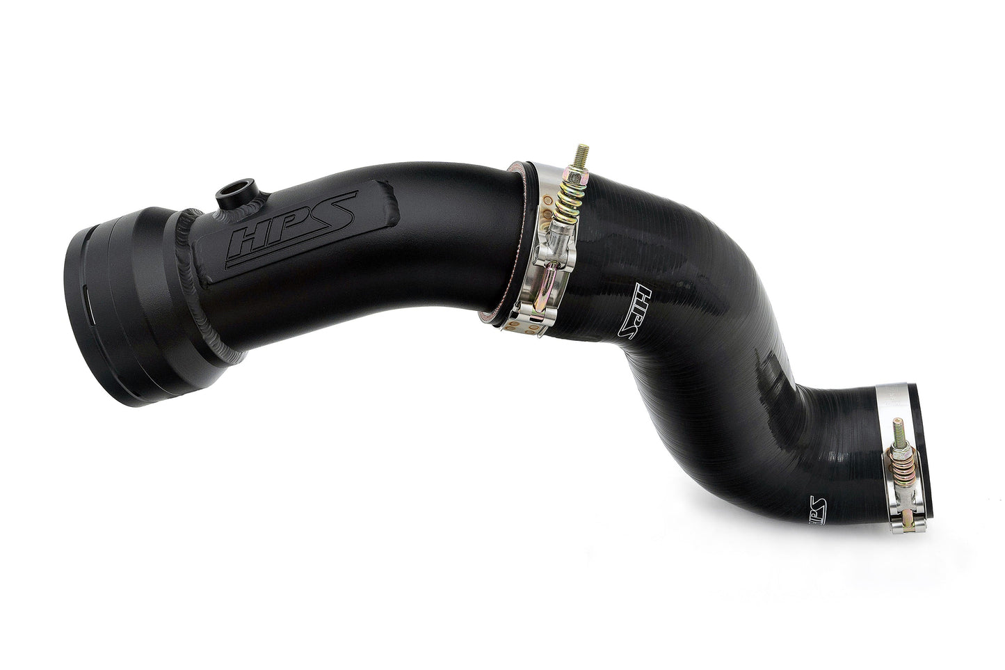 HPS Performance HPS Cold Side Charge Pipe with CAC Hose Intercooler Boot, 2017-2023 Ford F350 Superduty Powerstroke 6.7L Diesel Turbo, 17-155