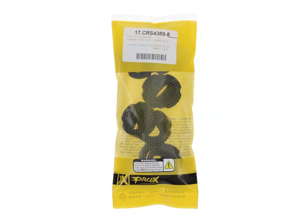 ProX KX250 89-05/KX450F 06-18 Clutch Rubber Set 17.CRS4389-8