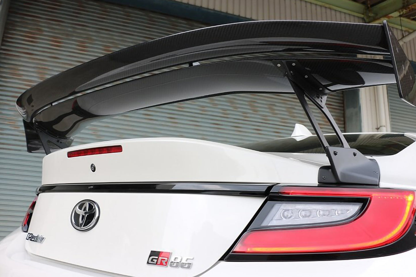 GReddy X VOLTEX AERO KIT GR86/BRZ (ZN8/ZD8) CARBON REAR WING TYPE 3B SIDE MOUNT 17510243
