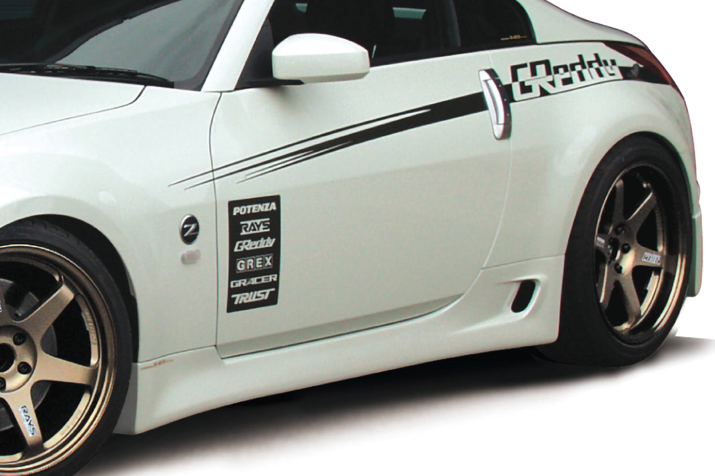 GReddy Nissan 350Z (Z33) GReddy GRacer Lip, Side Skirt, Rear Under