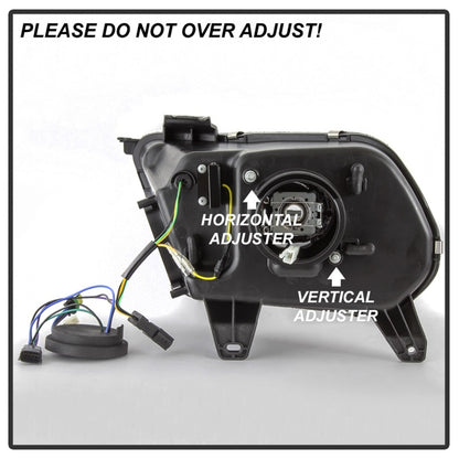 Spyder Ford Mustang 10-13 Projector Headlights - HID Model Only - Black PRO-YD-FM2010V2-HID-BK 5084569 5084569 Photo - Unmounted