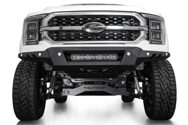 Addictive Desert Designs ADD 2021+ Ford F150 Black Label Front Bumper F190300010103 F190300010103 Photo - Mounted