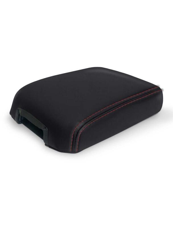 PRP Seats PRP 2016+ Center Console Cover Toyota Tacoma - Black with Red Stitching B102-01 B102-01 Photo - Primary