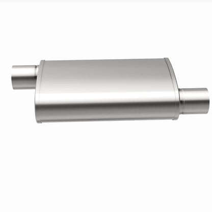 MagnaFlow 4" X 9" Oval Offset/Offset XL Multi-Chamber Performance Muffler 13236 360 Degree Image Set