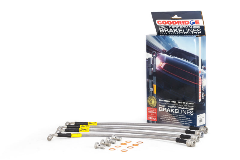 Goodridge Stainless Steel Brake Line 5-08 Nissan Pathfinder 21114 Photo - Primary