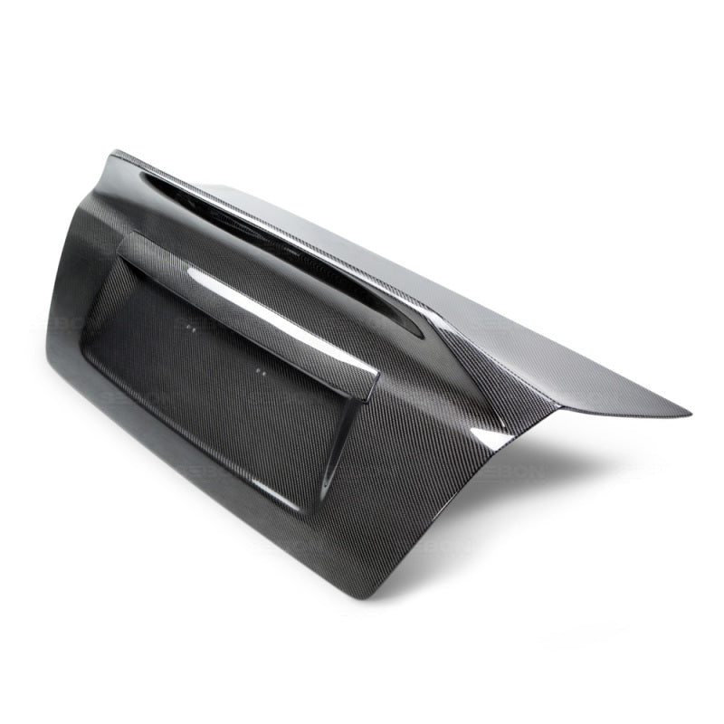 Seibon Carbon Fiber Trunk Lid For 2008-2014 Subaru WRX/STi 4DR TL0809SBIMP4D-C Photo - Primary