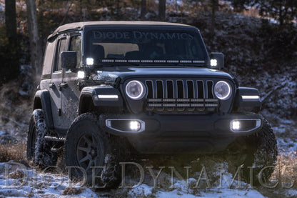 Diode Dynamics 18-21 Jeep JL Wrangler/Gladiator Cowl Mount LED Bracket Kit DD6089 DD6089 User 3