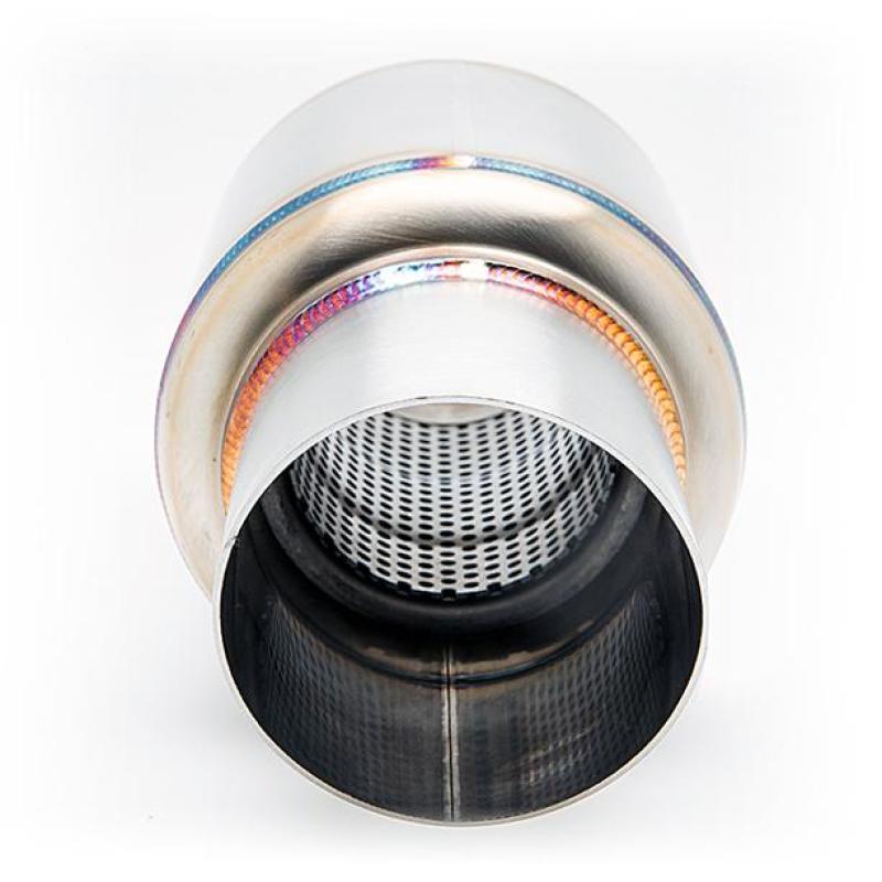 BLOX Racing Universal Full Stainless Steel, 3.0-inch Mini Race Muffler. BXEX-00104 User 1
