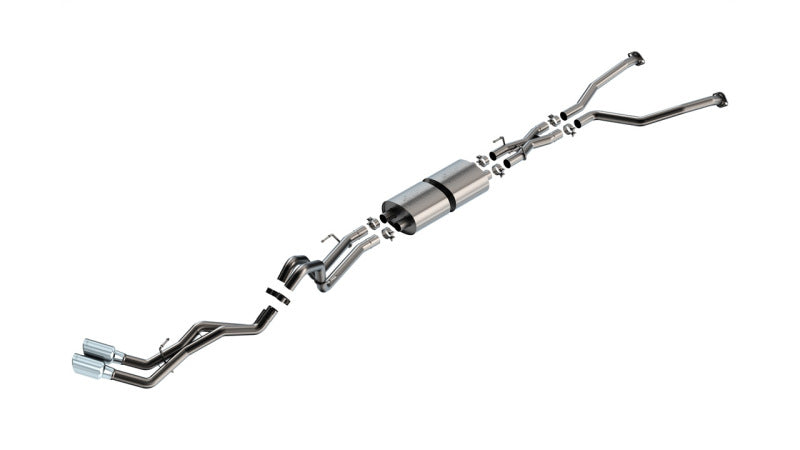 Borla 22-24 Toyota Tundra 3.4L V6 (Inc. Hyb.) Ext. Cab/STD Bed/145.7in WB ATAK Cat-Back - Chrome 140940 140940 User 1