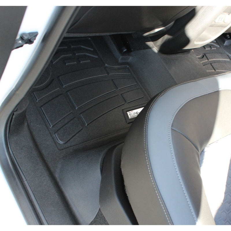 Westin 2015-2018 Chevrolet/GMC Colorado/Canyon Crew Cab Wade Sure-Fit Floor Liners 2nd Row - Black 72-113075 72-113075 Photo - Mounted