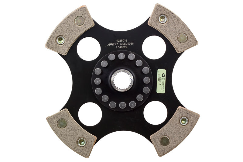 ACT 4-Puck Solid Hub Race Disc Saab 9-2X AERO H4 05-05 4228018 Photo - Primary
