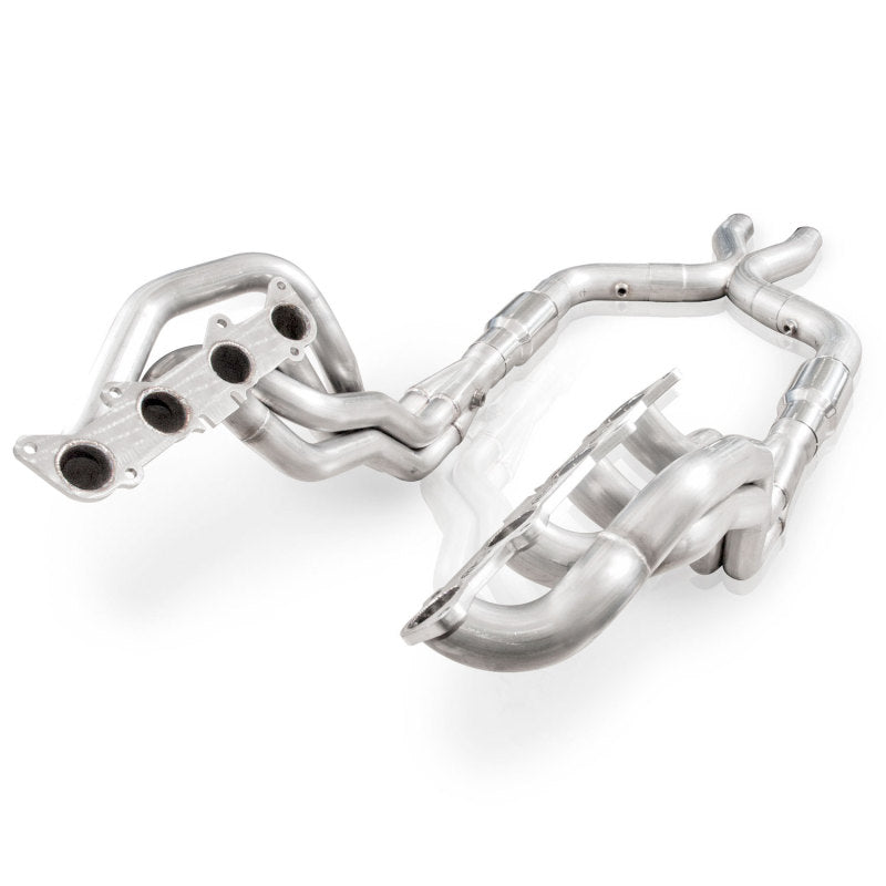 Stainless Power 2011-14 Mustang GT Headers 1-7/8in Primaries High-Flow Cats 3in X-Pipe SM11HCATX SM11HCATX Photo - Primary