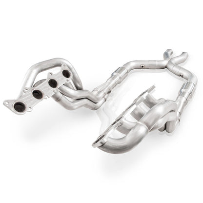 Stainless Power 2011-14 Mustang GT Headers 1-7/8in Primaries High-Flow Cats 3in X-Pipe SM11HCATX SM11HCATX Photo - Primary