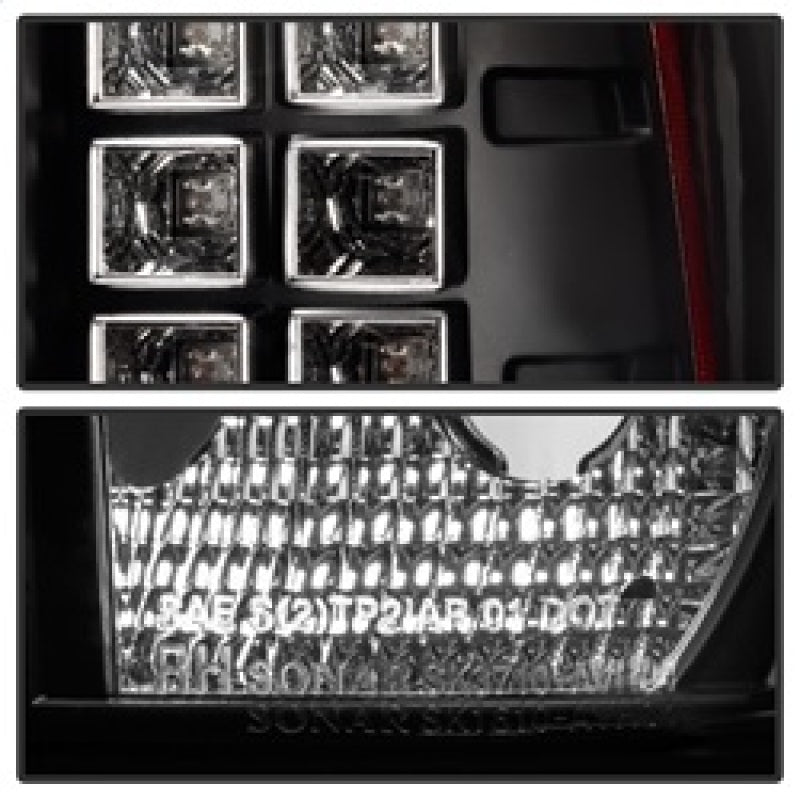 Spyder Chevy Avalanche 02-06 LED Tail Lights Black ALT-YD-CAV02-LED-BK 5001061 5001061 Photo - Unmounted