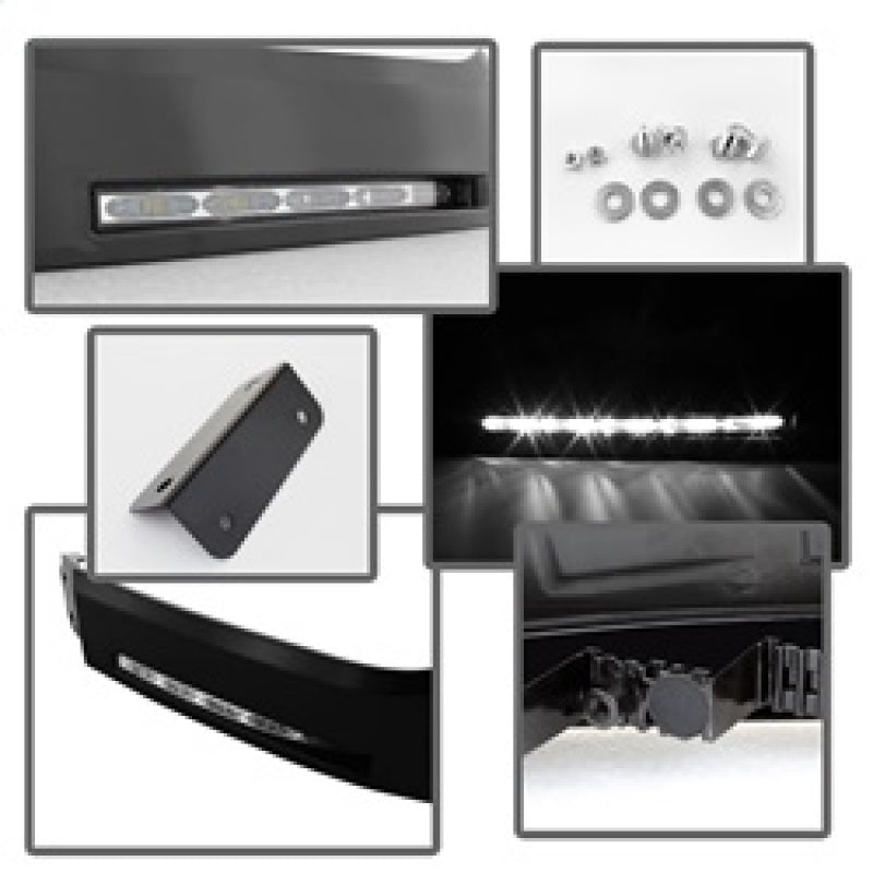 Spyder Toyota Tundra 07-13 Daytime LED Running Lights (XSP-X Model Look)wo/swtch Blk FL-DRL-TTU07-BK 5077714 5077714 Photo - Unmounted