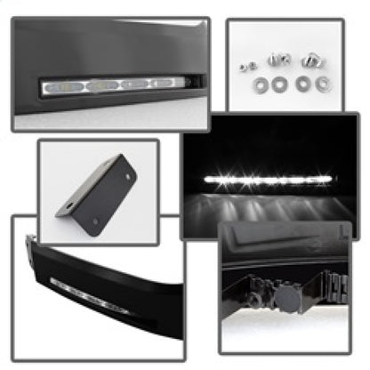 Spyder Toyota Tundra 07-13 Daytime LED Running Lights (XSP-X Model Look)wo/swtch Blk FL-DRL-TTU07-BK 5077714 5077714 Photo - Unmounted