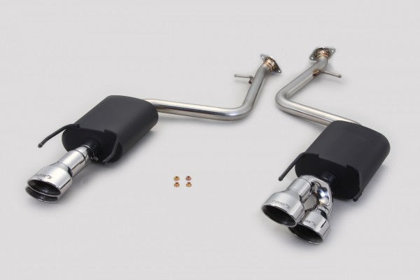 TOM'S Racing Stainless Exhaust System - 2014-2020 Lexus IS (300 & 350) [Quad Tips]