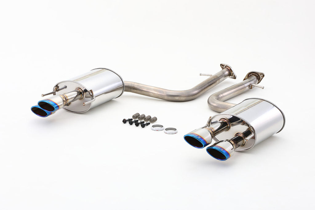 TOM'S Racing- Stainless Exhaust System (TOM'S Barrel/Titanium Color Burnt Tips) for 2022+ Lexus IS500- *In Stock*