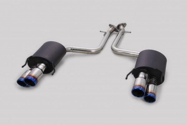 TOM'S Racing Stainless Exhaust System (TOM'S Barrel/Titanium Tips) - 2016+ Lexus GSF