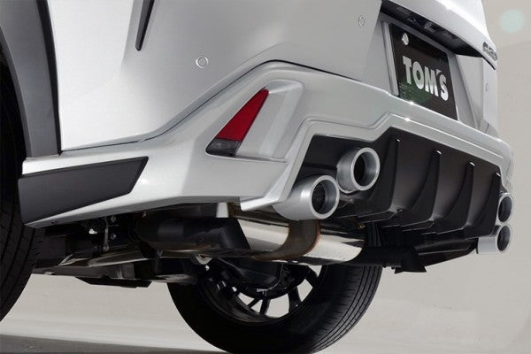 TOM'S Racing Stainless Exhaust System - 2019+ Lexus UX200/ UX250h [2WD Only] (Downtail Tip)