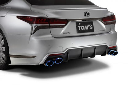 TOM'S Racing Stainless Exhaust System (TOM'S Barrel/Titanium Tip) - 2018+ Lexus LS500- **Special Order Only**