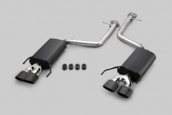 TOM'S Racing Stainless Exhaust System (TOM'S Barrel/Carbon Tip) - 2018+ Lexus LS500