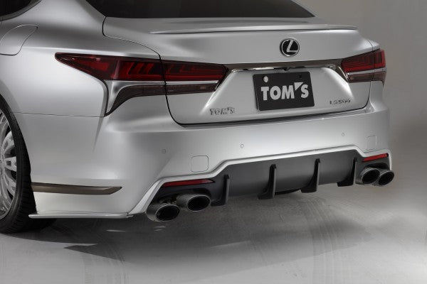 TOM'S Racing Stainless Exhaust System (TOM'S Barrel/Carbon Tip) - 2018+ Lexus LS500