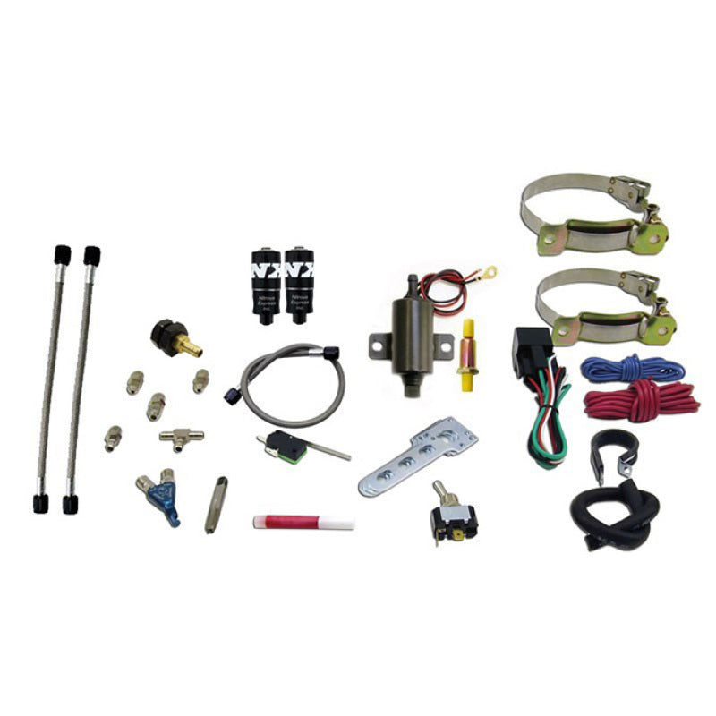 Nitrous Express Single Cyl Piranha Nitrous Kit w/o Bottle 60011-00P 60011-00P Photo - Primary