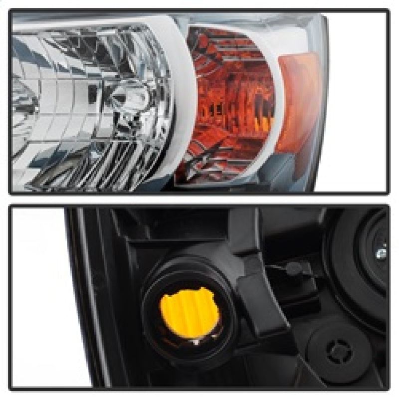 SPYDER Xtune Toyota Highlander 04-06 (Non Hybrid Models) OEM Style Headlights Chrome HD-JH-THIGH04-AM-C 9039157 9039157 Photo - Unmounted