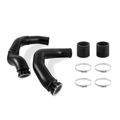 Mishimoto 2015+ BMW F8X M3/M4 Charge Pipe Kit - Wrinkle Black MMICP-F80-15 MMICP-F80-15 Photo - Primary