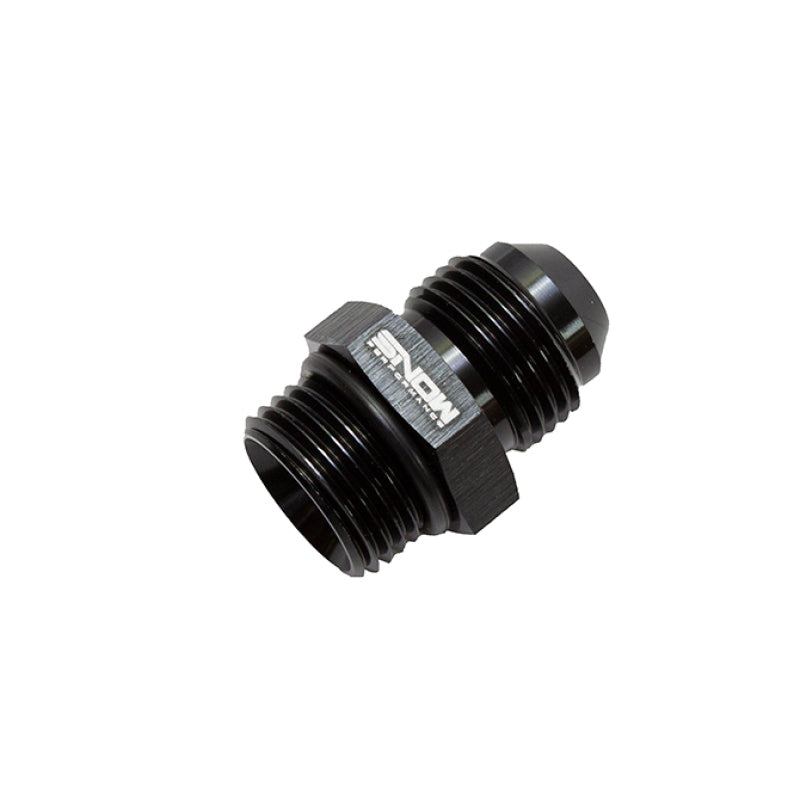 Snow Performance Snow -8 ORB to -8AN Straight Fitting (Black) SNF-60808 SNF-60808 Photo - Primary