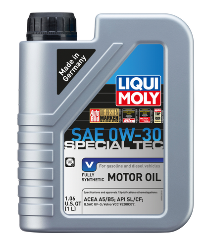 LIQUI MOLY 1L Special Tec V Motor Oil SAE 0W30 20202 20202 Photo - out of package