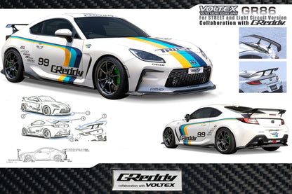 GReddy Toyota/Subaru GR86/BRZ GReddy X VOLTEX Aero Kit