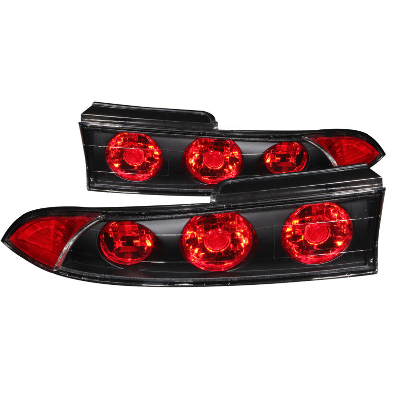 Anzo 1995-1999 Mitsubishi Eclipse Tail lights Black 221084 Photo - Primary
