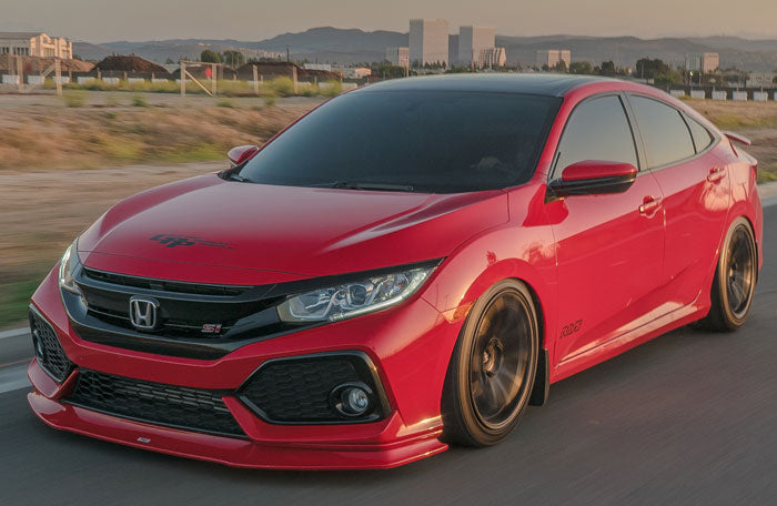 GReddy FRONT LIP SPOILER CIVIC SI COUPE/ SEDAN (FC) 17-19 FRP - () 17550100
