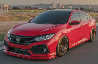GReddy FRONT LIP SPOILER CIVIC SI COUPE/ SEDAN (FC) 17-19 FRP - () 17550100