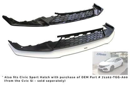 GReddy FRONT LIP SPOILER CIVIC SI COUPE/ SEDAN (FC) 17-19 FRP - () 17550100