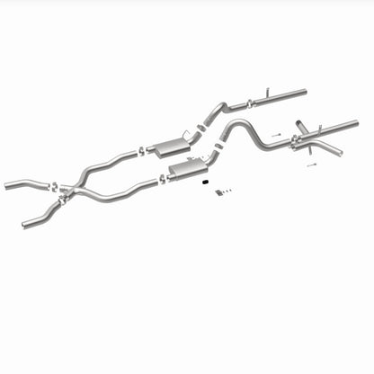 MagnaFlow Chevrolet Bel Air Street Series Crossmember-Back Performance Exhaust System 16596 360 Degree Image Set