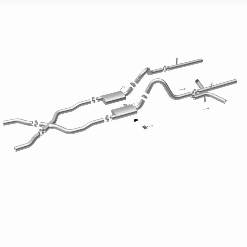 MagnaFlow Chevrolet Bel Air Street Series Crossmember-Back Performance Exhaust System 16596 360 Degree Image Set