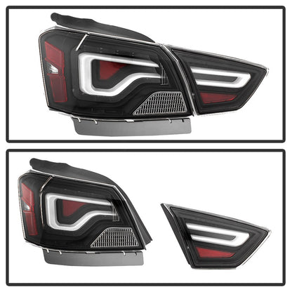SPYDER xTune 14-18 Chevy Impala (Excl 14-16 Limited) LED Tail Lights - Black (ALT-JH-CIM14-LBLED-BK) 9042140 9042140 Photo - Unmounted
