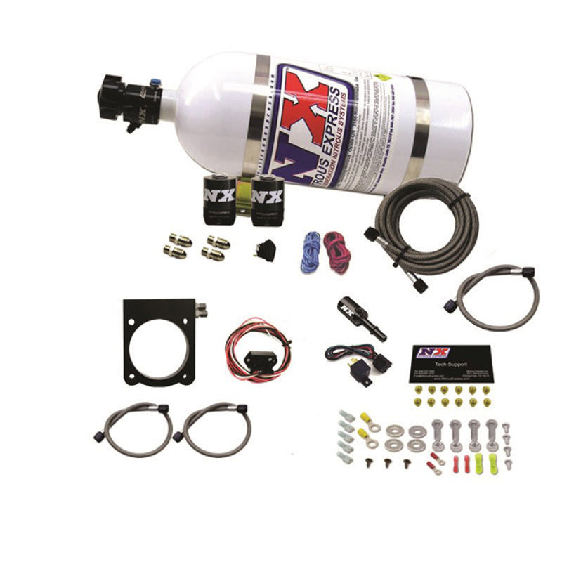 Nitrous Express Dodge 3.6L V6 Nitrous Plate Kit (50-200HP) w/10lb Bottle 20971-10 20971-10 Photo - Primary