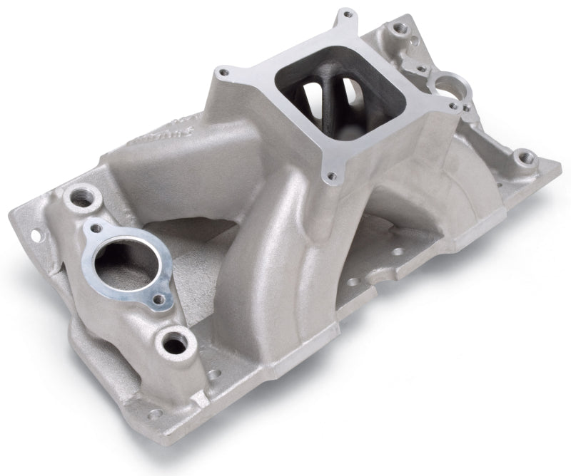 Edelbrock Super Victor SBC Manifold for GM Cast Iron Vortic Heads Race Manifold 2814 Photo - Unmounted