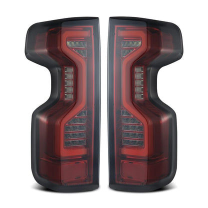 AlphaRex 19-23 Chevrolet Silverado 1500/2500HD/3500HD PRO-Series LED Tail Lights Red Smoke 620060 620060 Photo - Primary