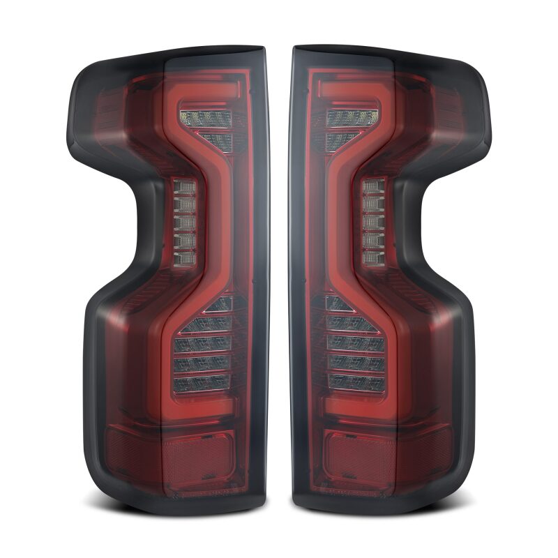 AlphaRex 19-23 Chevrolet Silverado 1500/2500HD/3500HD PRO-Series LED Tail Lights Red Smoke 620060 620060 Photo - Primary