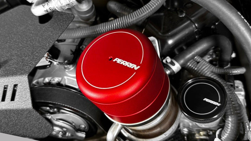 Perrin Performance Perrin 2015+ Subaru WRX/STI Oil Filter Cover - Red PSP-ENG-716RD